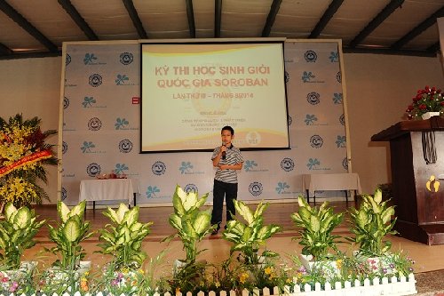 Tiết mục văn nghệ của thí sinh TT Soroban KML